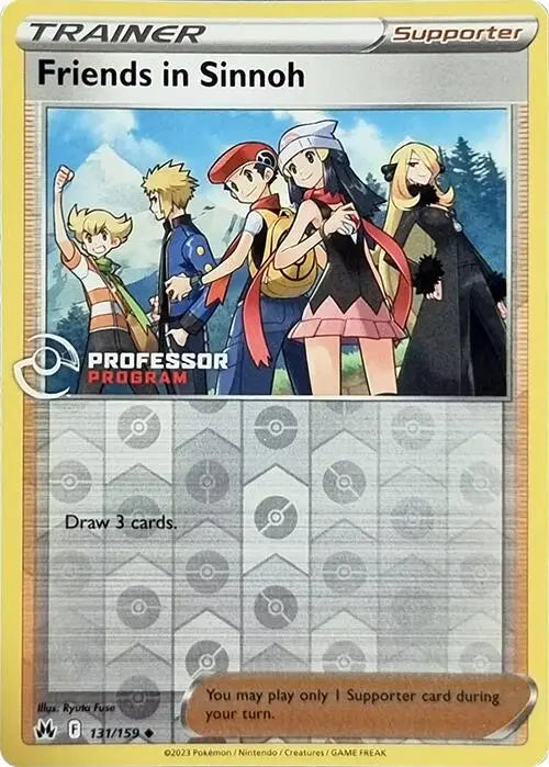 Friends in Sinnoh (131/159) (2023) [Professor Program Promos] Pokémon