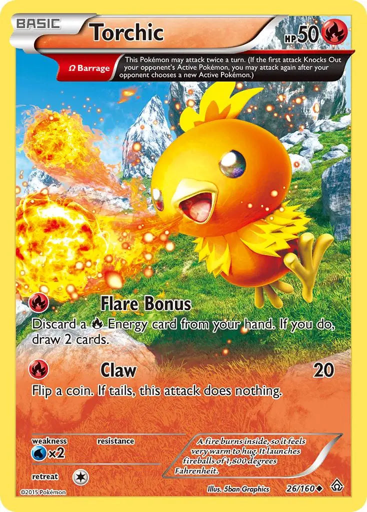 Torchic (26/160) [XY: Primal Clash] Pokémon