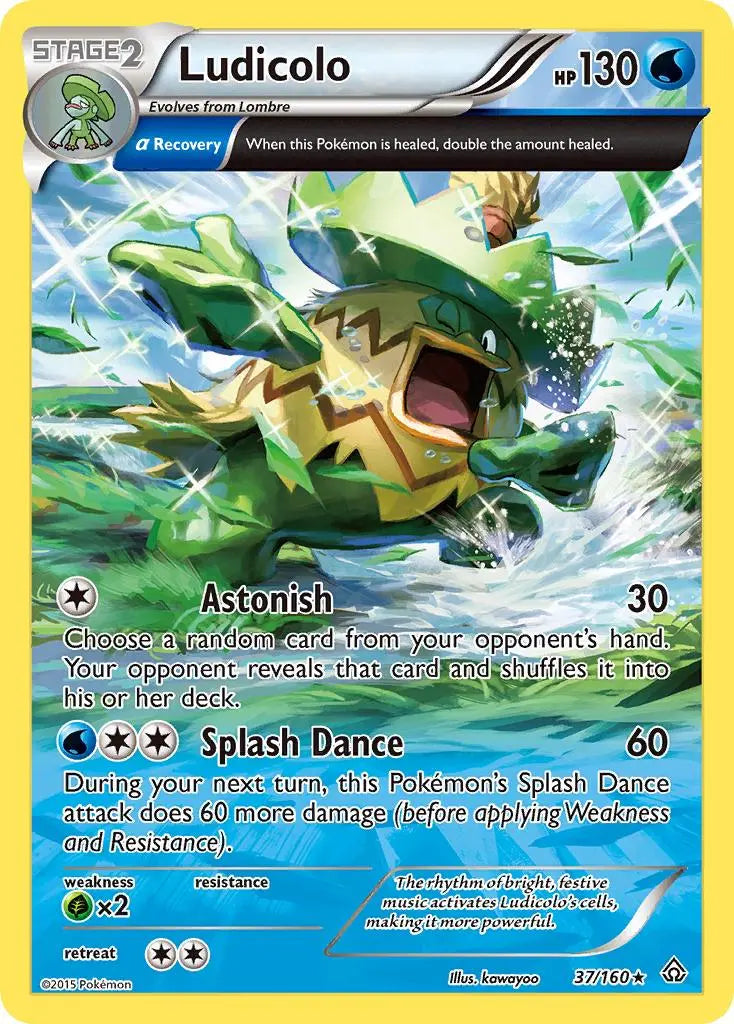 Ludicolo (37/160) [XY: Primal Clash] Pokémon