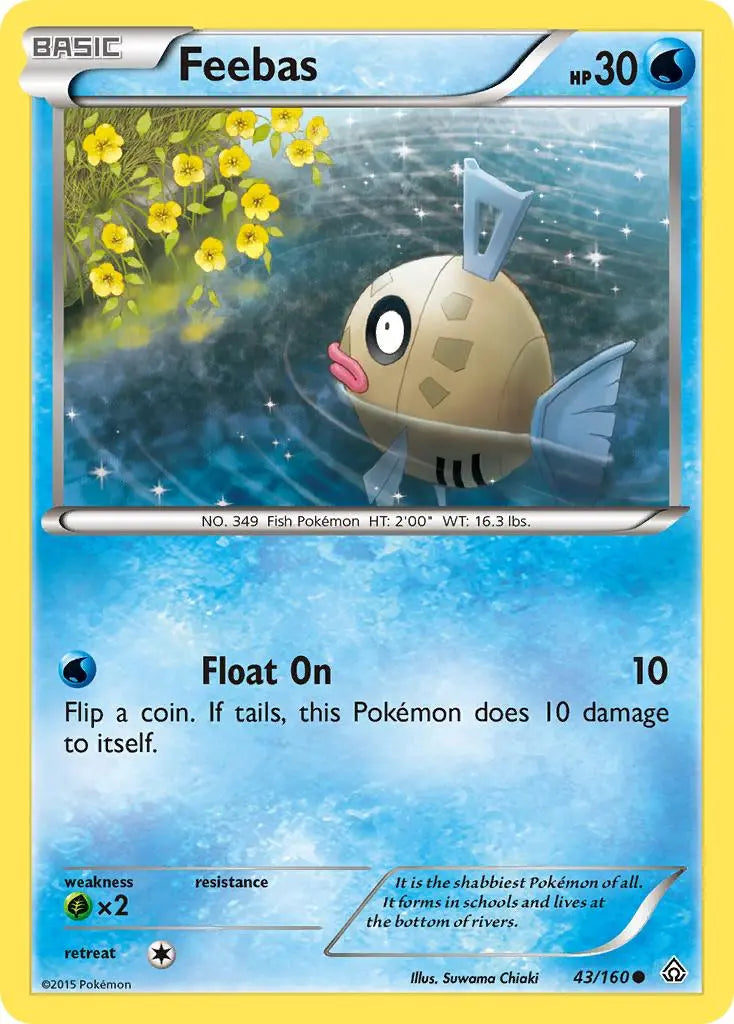 Feebas (43/160) [XY: Primal Clash] Pokémon