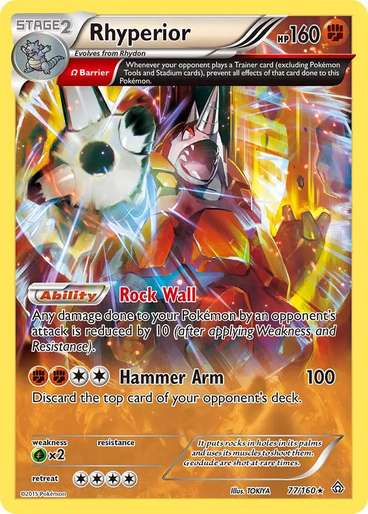 Rhyperior (77/160) [XY: Primal Clash] Pokémon