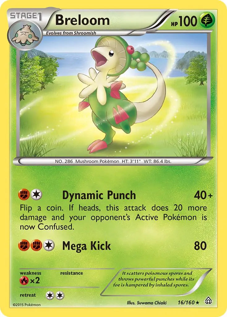 Breloom (16/160) [XY: Primal Clash] Pokémon