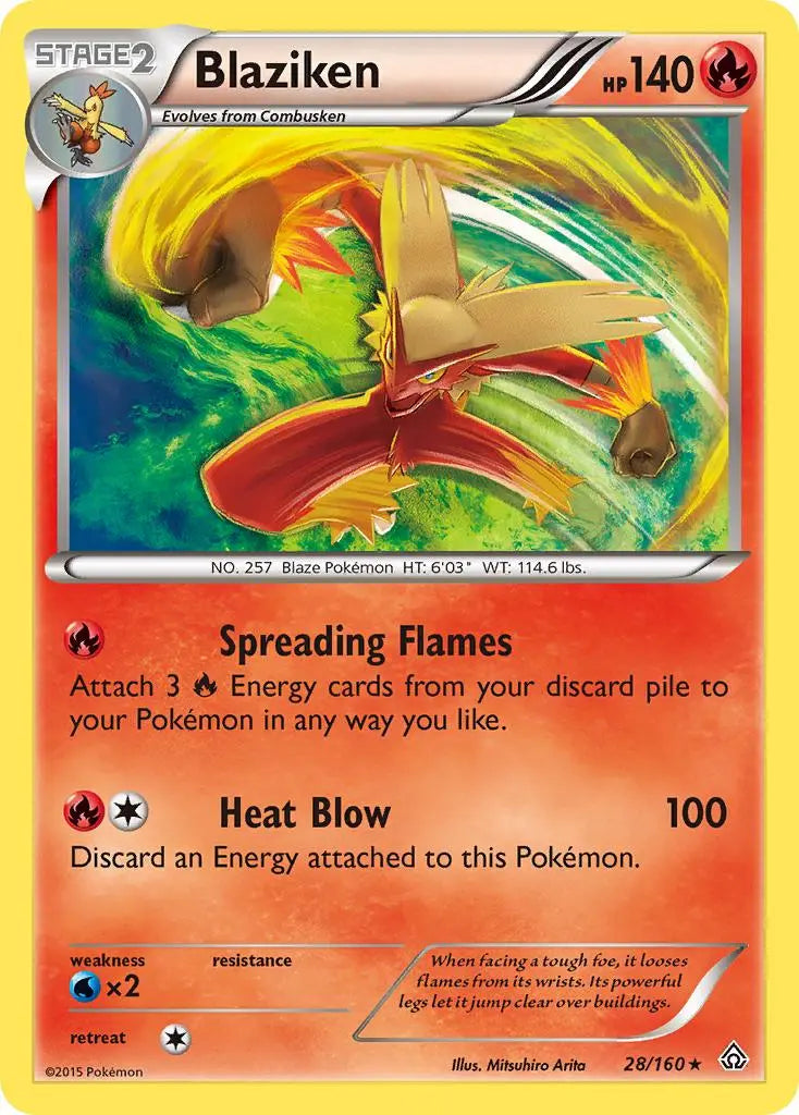 Blaziken (28/160) [XY: Primal Clash] Pokémon