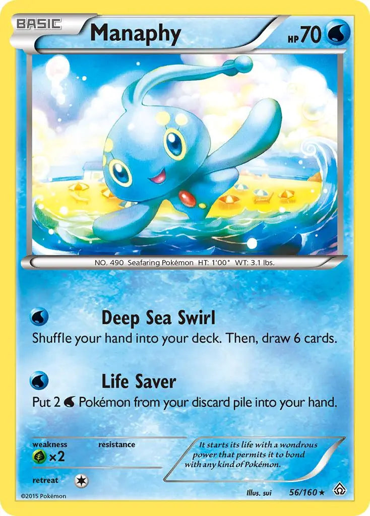 Manaphy (56/160) [XY: Primal Clash] Pokémon