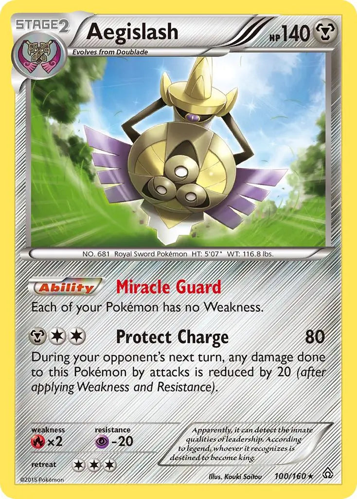 Aegislash (100/160) [XY: Primal Clash] Pokémon