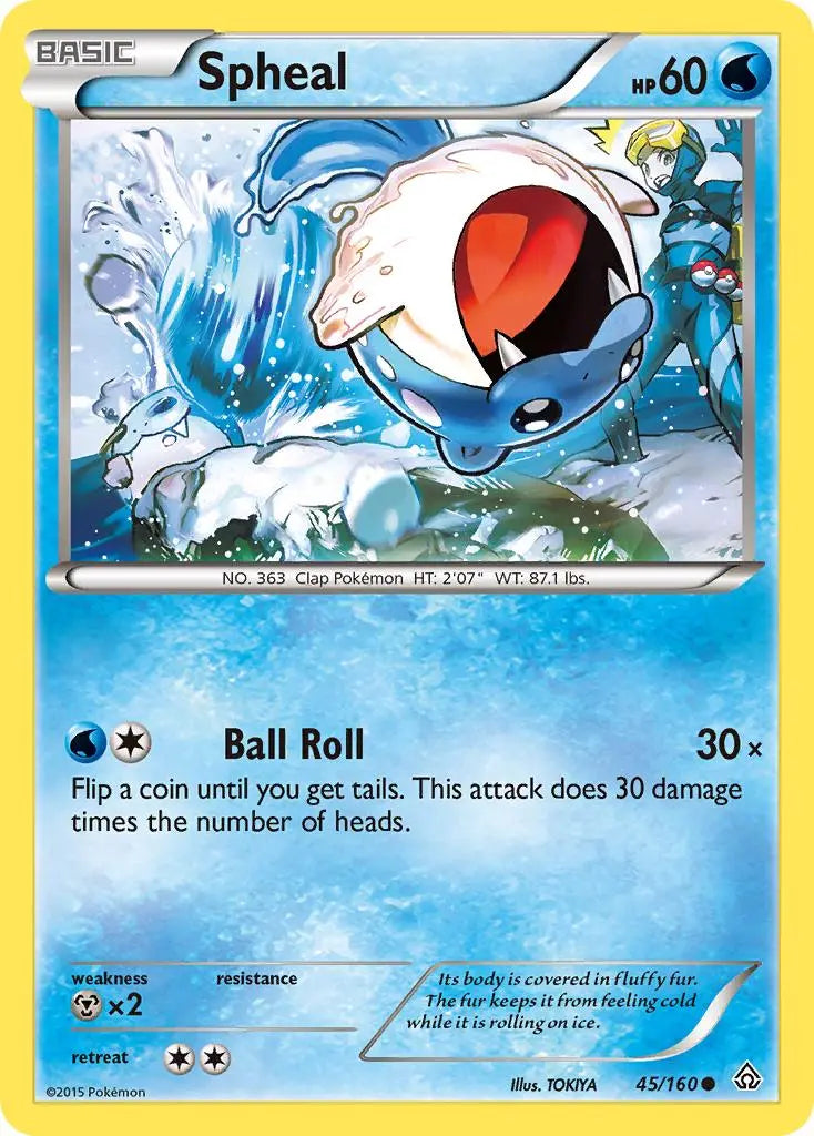 Spheal (45/160) [XY: Primal Clash] Pokémon