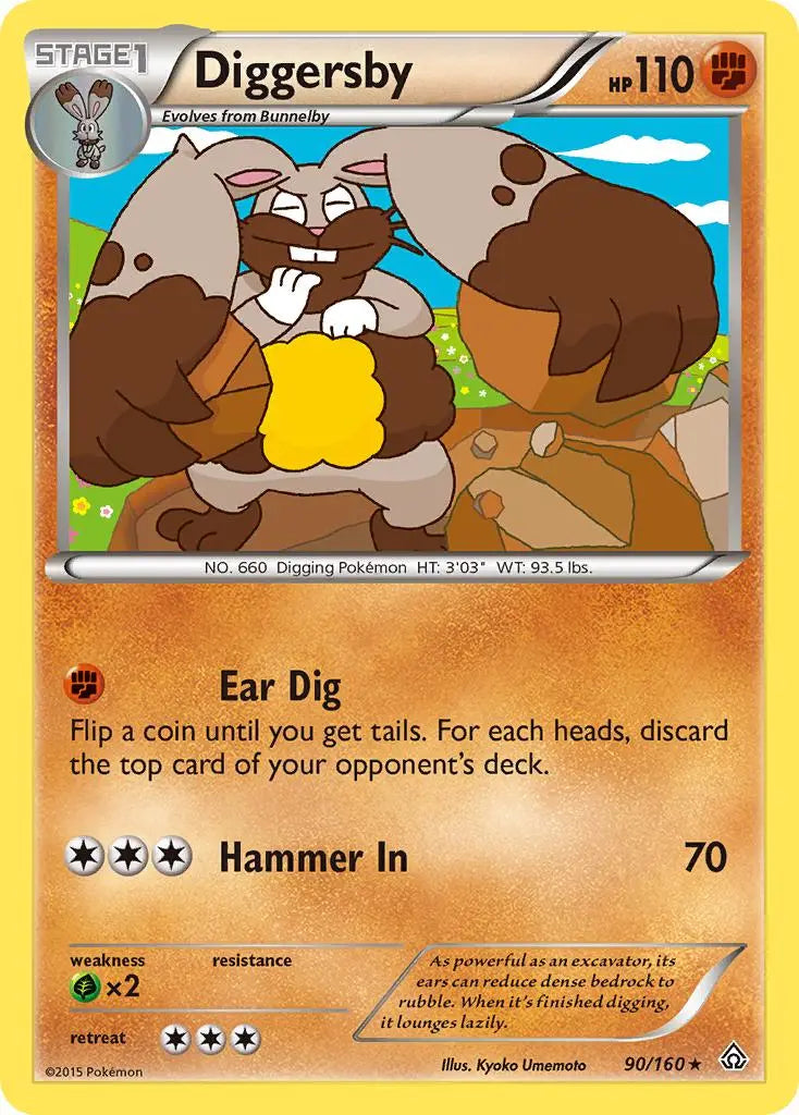 Diggersby (90/160) [XY: Primal Clash] Pokémon