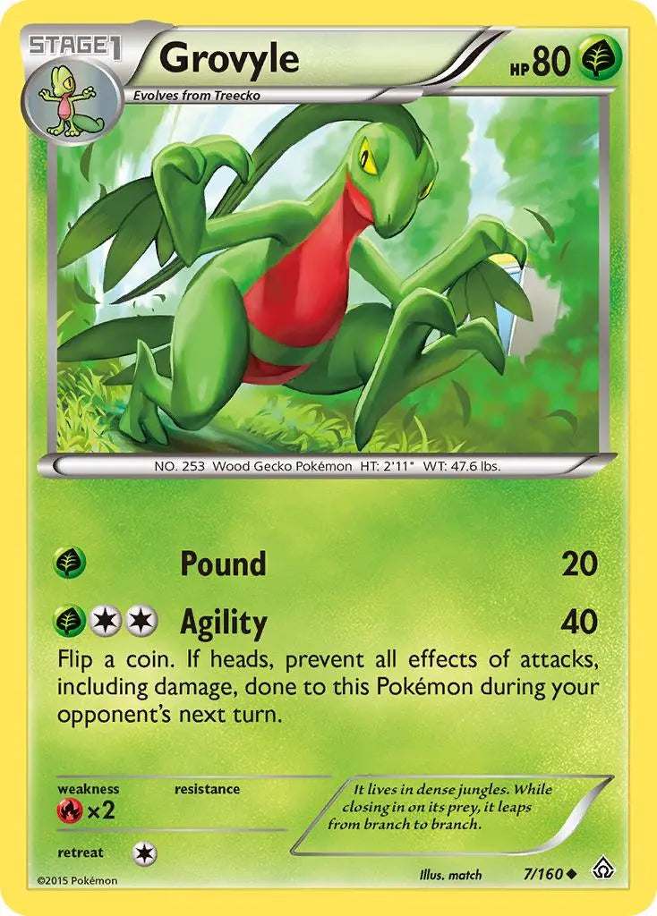 Grovyle (7/160) [XY: Primal Clash] Pokémon