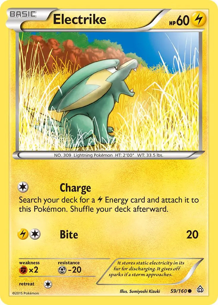 Electrike (59/160) [XY: Primal Clash] Pokémon