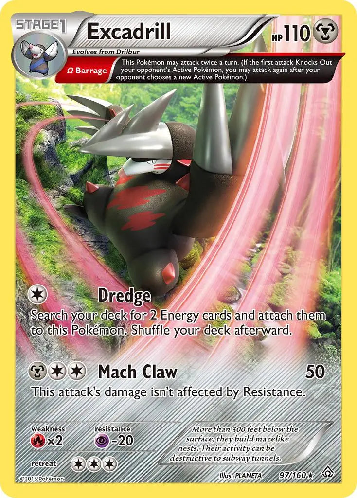 Excadrill (97/160) [XY: Primal Clash] Pokémon