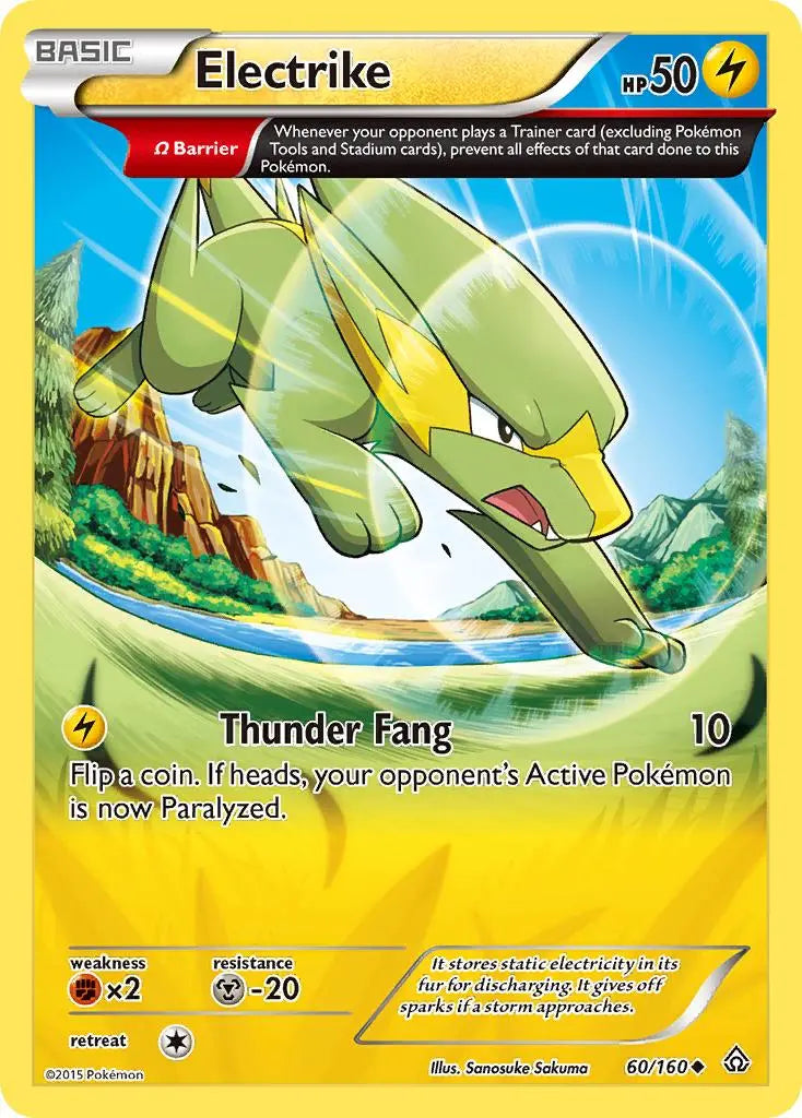 Electrike (60/160) [XY: Primal Clash] Pokémon