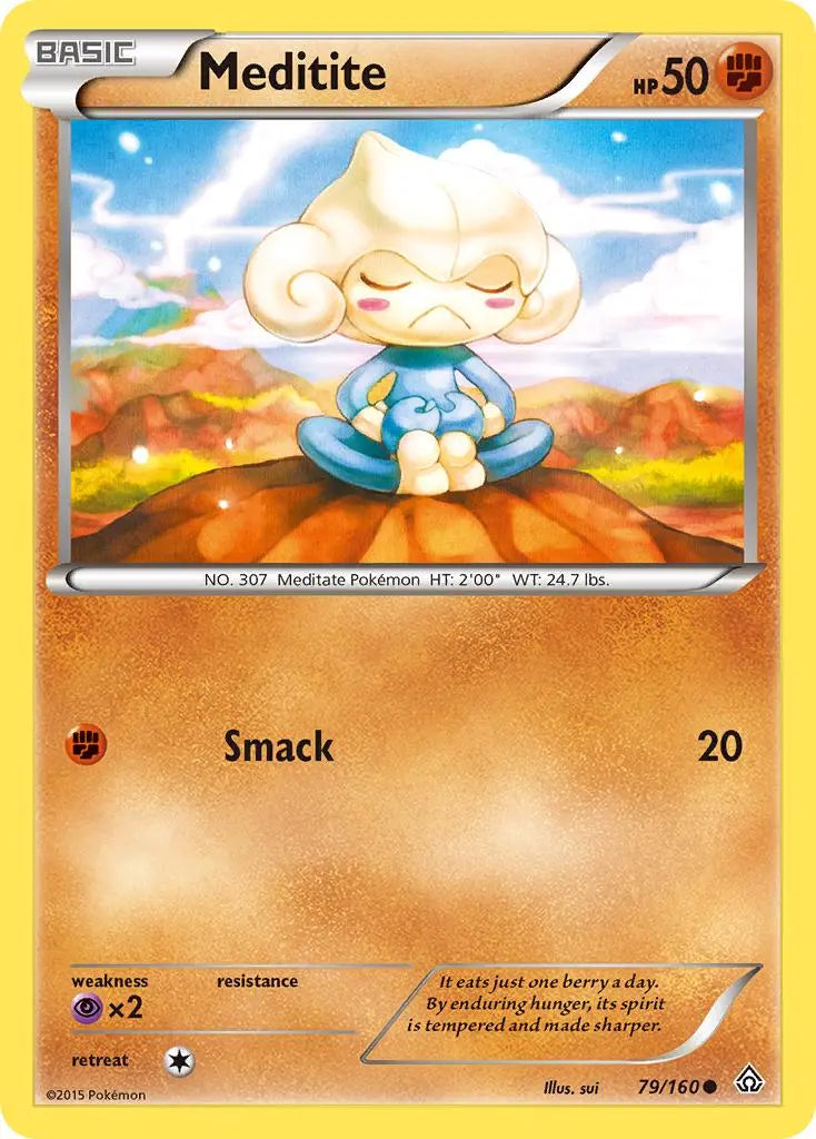 Meditite (79/160) [XY: Primal Clash] Pokémon