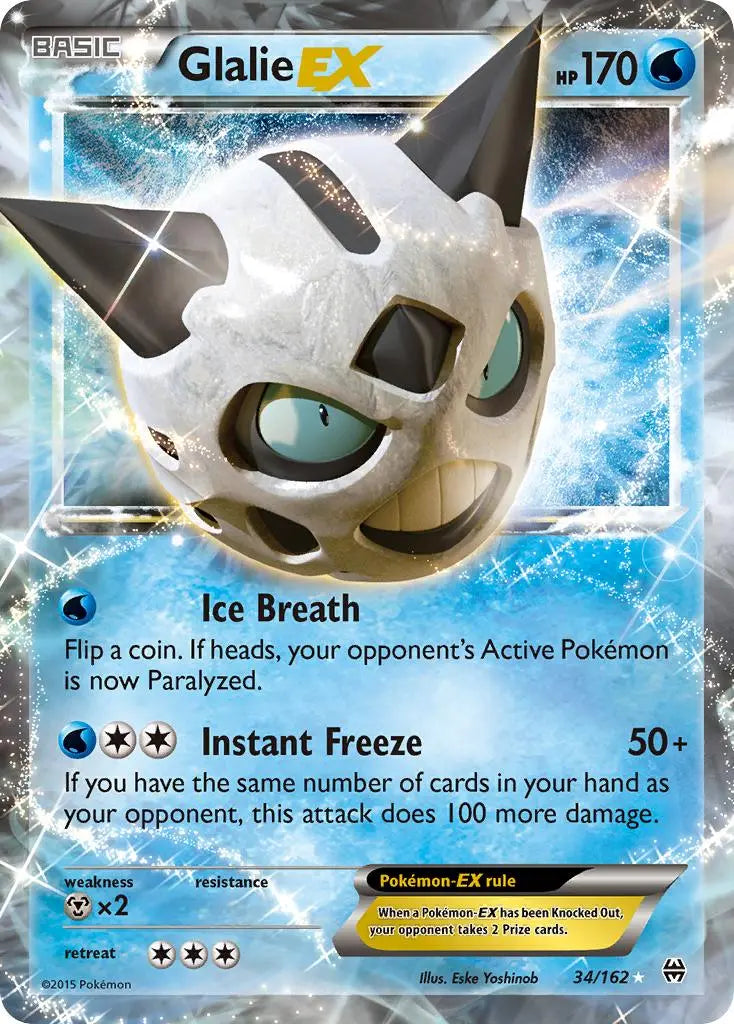 Glalie EX (34/162) [XY: BREAKthrough] Pokémon