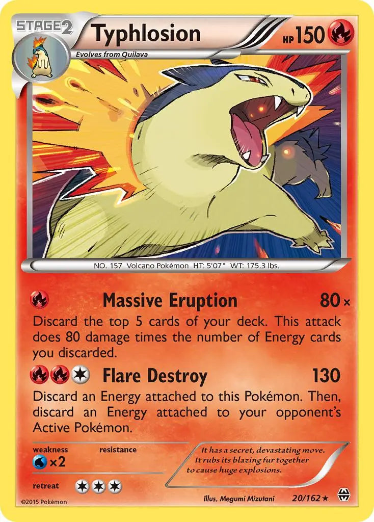 Typhlosion (20/162) [XY: BREAKthrough] Pokémon