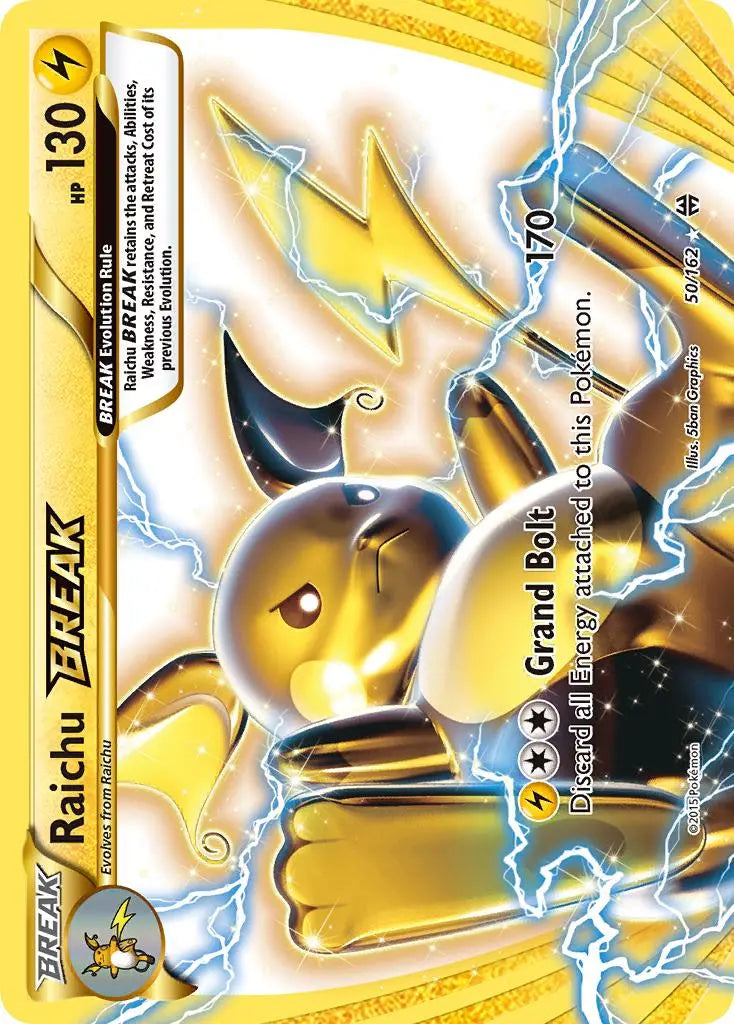 Raichu BREAK (50/162) [XY: BREAKthrough] Pokémon