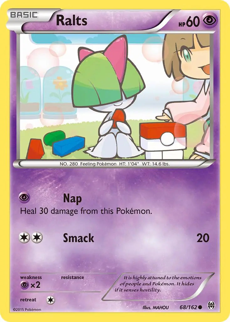 Ralts (68/162) [XY: BREAKthrough] Pokémon