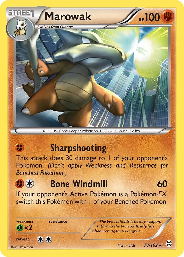 Marowak (78/162) [XY: BREAKthrough] Pokémon