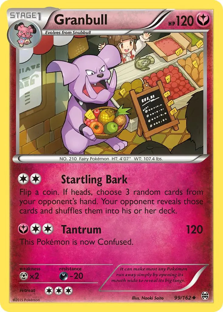 Granbull (99/162) [XY: BREAKthrough] Pokémon