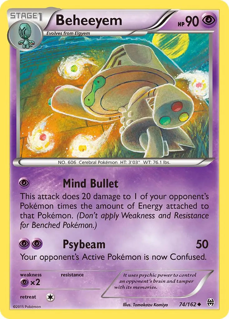 Beheeyem (74/162) [XY: BREAKthrough] Pokémon