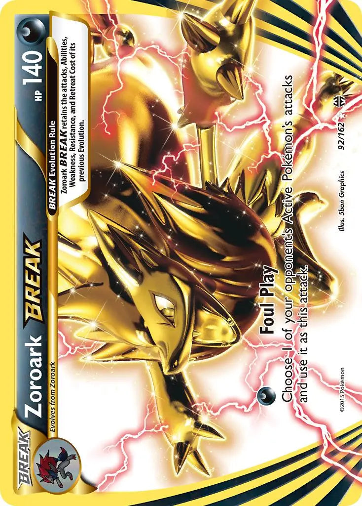Zoroark BREAK (92/162) [XY: BREAKthrough] Pokémon