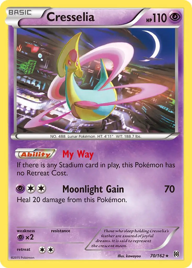 Cresselia (70/162) [XY: BREAKthrough] Pokémon