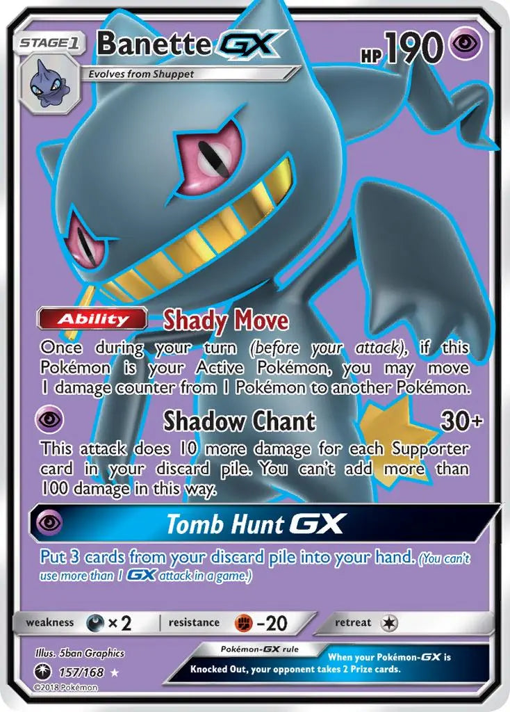 Banette GX (157/168) [Sun & Moon: Celestial Storm] Pokémon