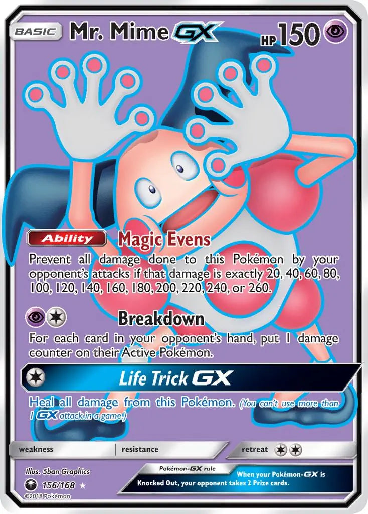 Mr. Mime GX (156/168) [Sun & Moon: Celestial Storm] Pokémon