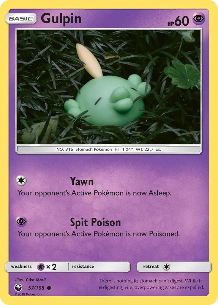 Gulpin (57/168) [Sun & Moon: Celestial Storm] Pokémon