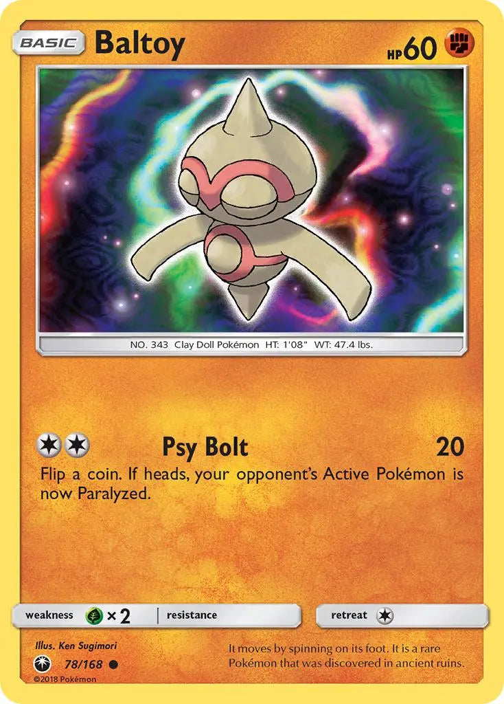 Baltoy (78/168) [Sun & Moon: Celestial Storm] Pokémon