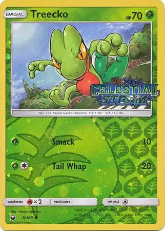 Treecko (8/168) (Toys R Us Exclusive) [Sun & Moon: Celestial Storm] Pokémon