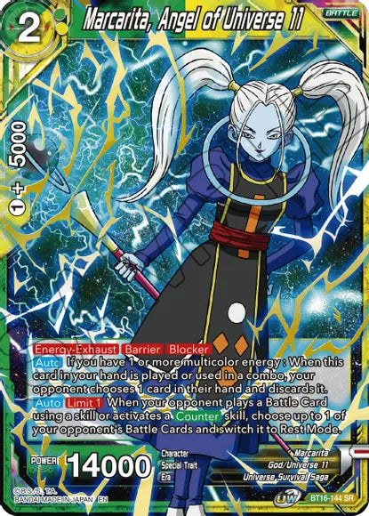 Marcarita, Angel of Universe 11 (BT16-144) [Realm of the Gods] Dragon Ball Super