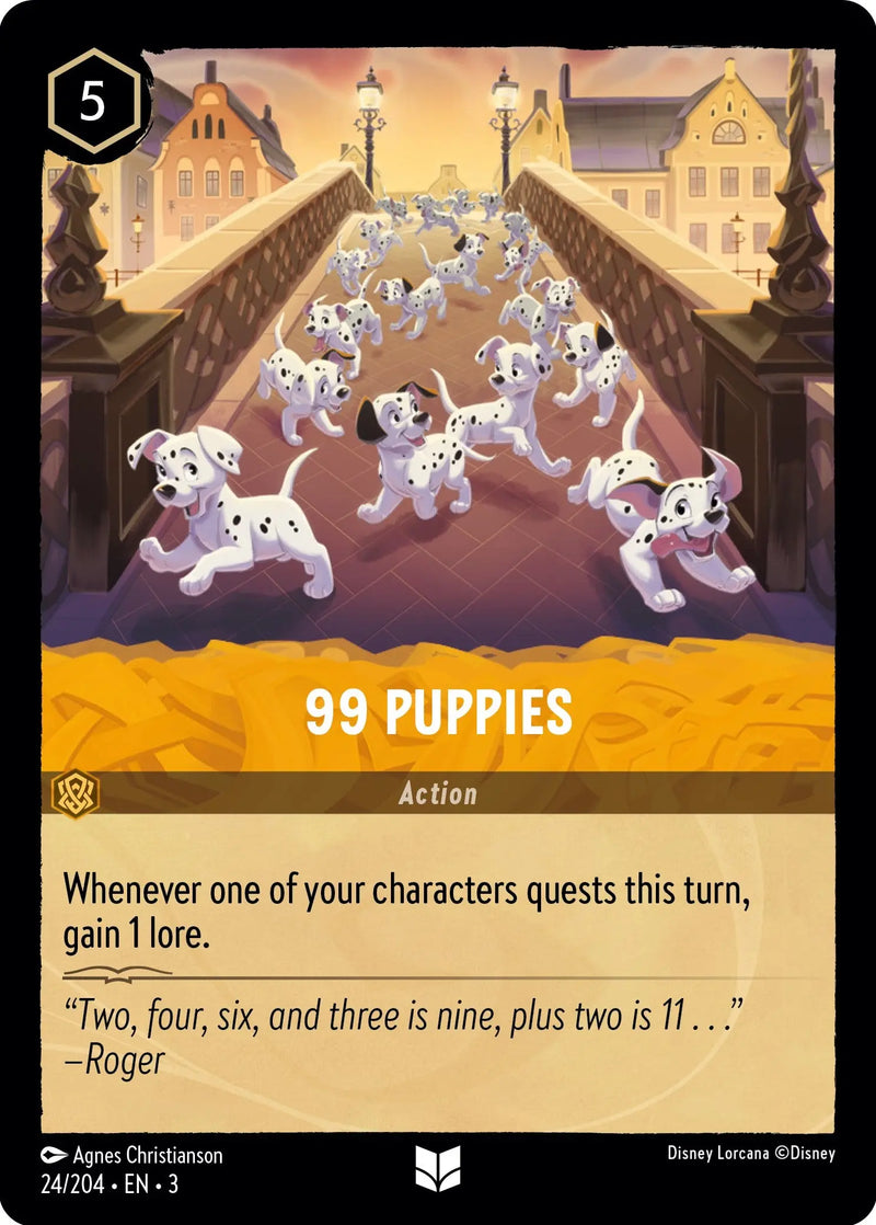 99 Puppies (24/204) [Into the Inklands] Disney