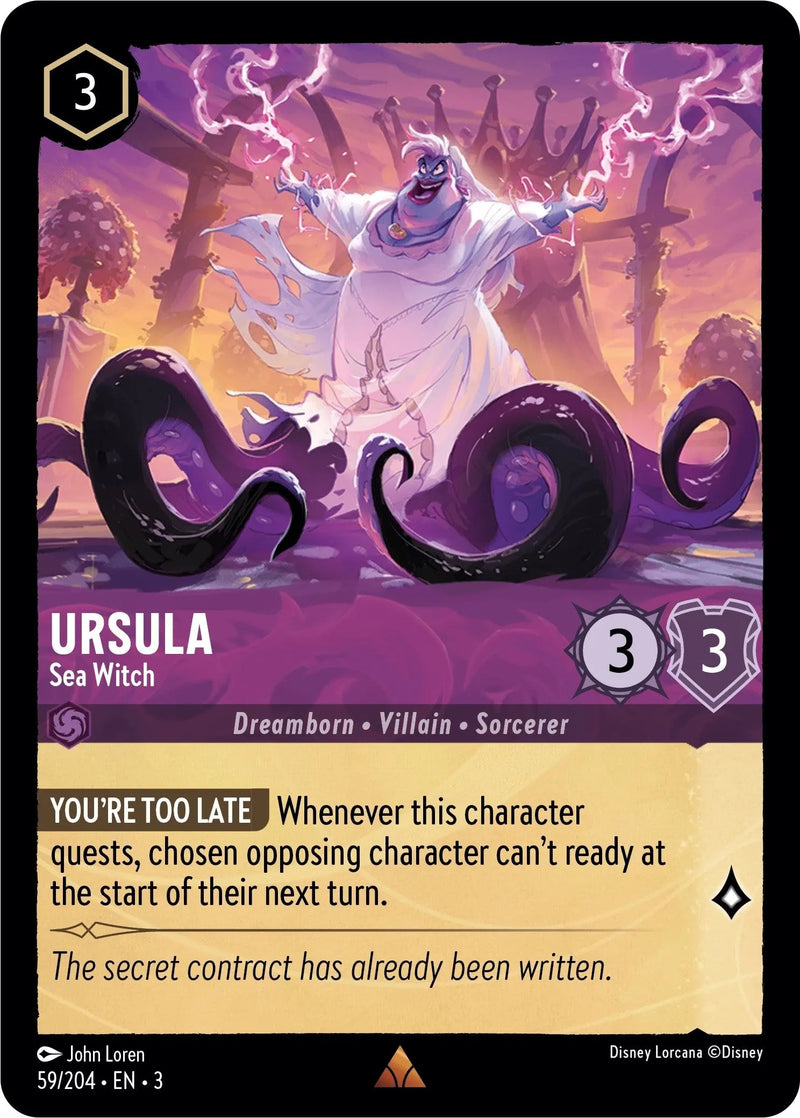 Ursula - Sea Witch (59/204) [Into the Inklands] Disney