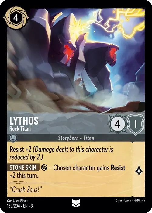Lythos - Rock Titan (180/204) [Into the Inklands] Disney