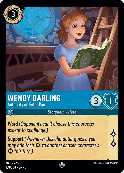 Wendy Darling - Authority on Peter Pan (158/204) [Into the Inklands] Disney