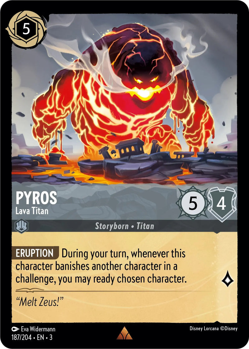 Pyros - Lava Titan (187/204) [Into the Inklands] Disney