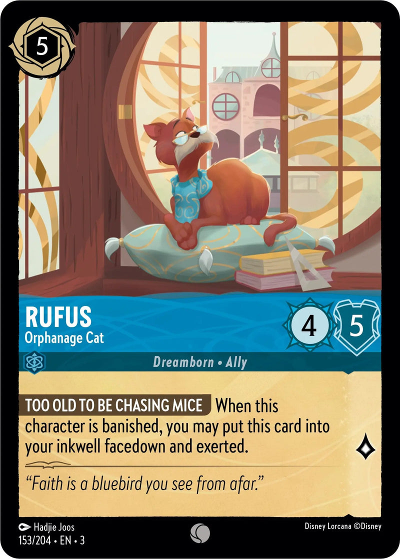 Rufus - Orphanage Cat (153/204) [Into the Inklands] Disney
