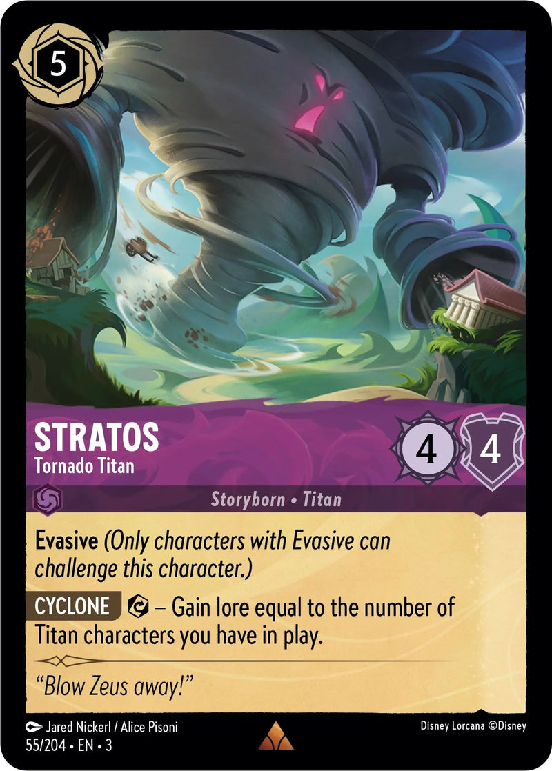 Stratos - Tornado Titan (55//204) [Into the Inklands] Disney