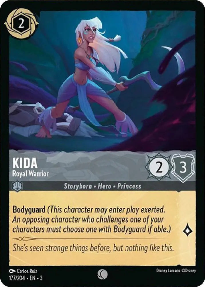 Kida - Royal Warrior (177/204) [Into the Inklands] Disney
