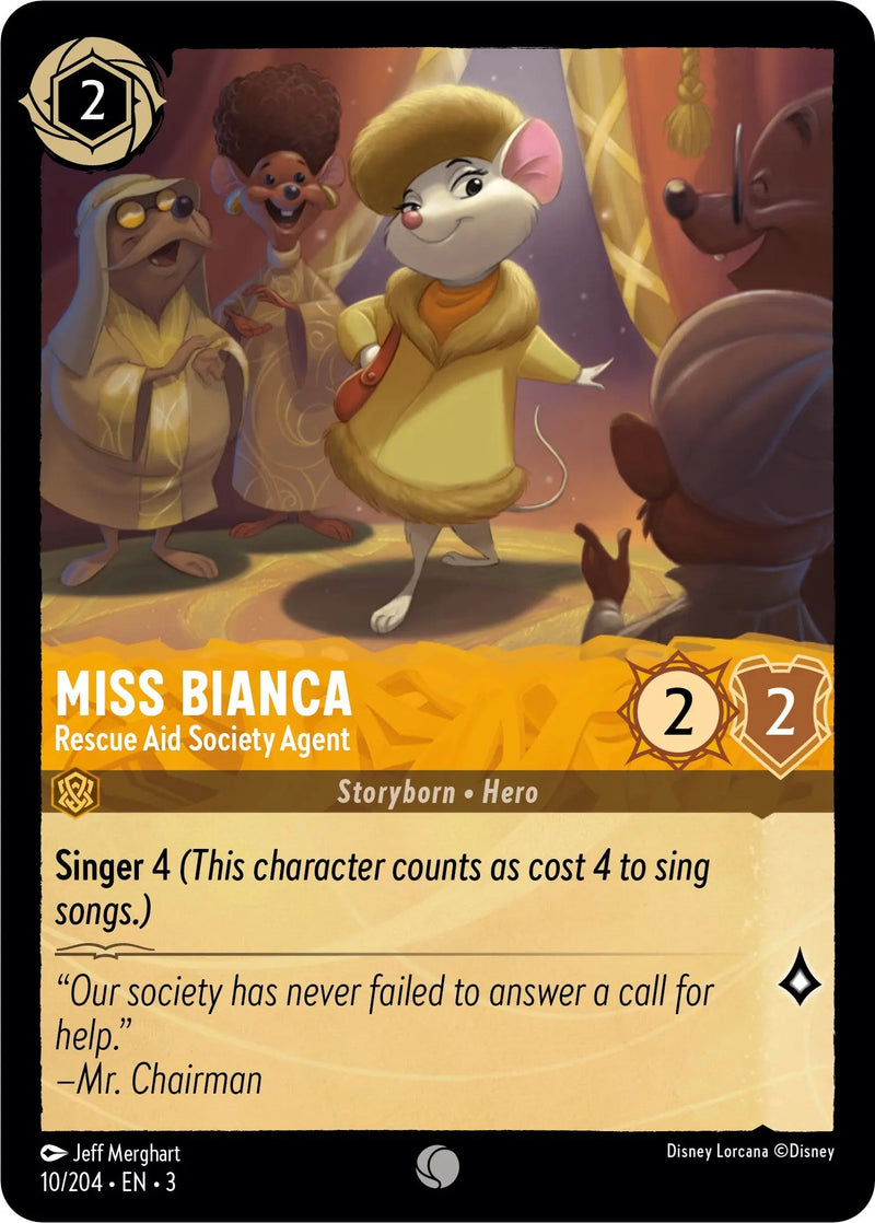 Miss Bianca - Rescue Aid Society Agent (10/204) [Into the Inklands] Disney