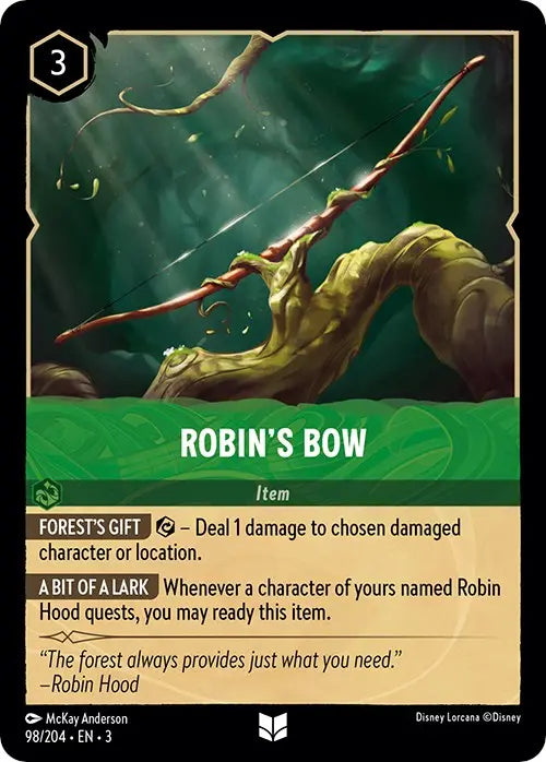 Robin's Bow (98/204) [Into the Inklands] Disney