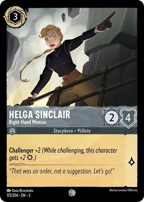 Helga Sinclair - Right-Hand Woman (175/204) [Into the Inklands] Disney