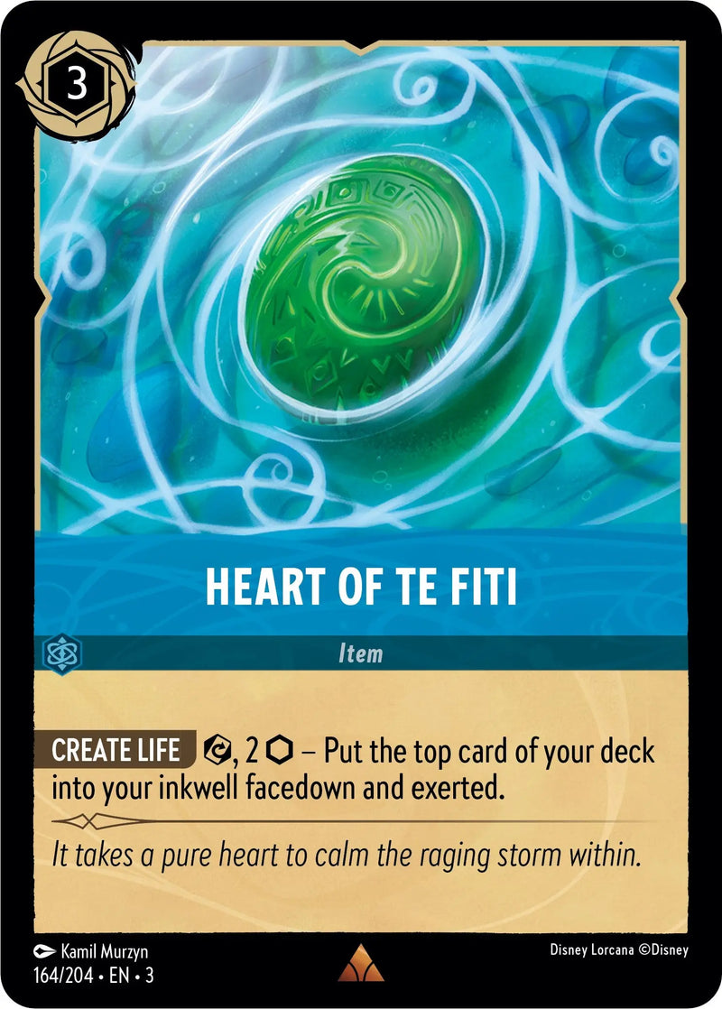 Heart of Te Fiti (164//204) [Into the Inklands] Disney