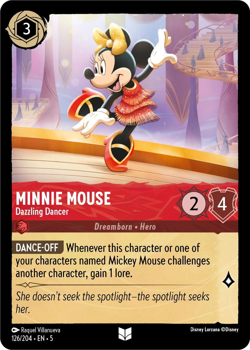 Minnie Mouse - Dazzling Dancer (126/204) [Shimmering Skies] Disney