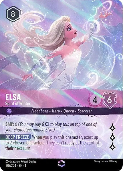 Elsa - Spirit of Winter (Enchanted) (207/204) [The First Chapter] Disney
