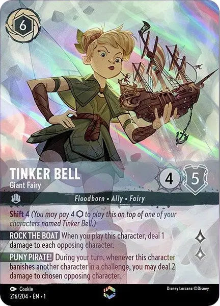 Tinker Bell - Giant Fairy (Enchanted) (216/204) [The First Chapter] Disney