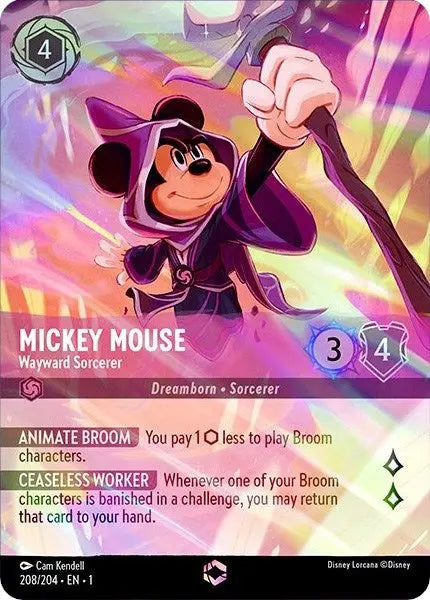 Mickey Mouse - Wayward Sorcerer (Enchanted) (208/204) [The First Chapter] Disney