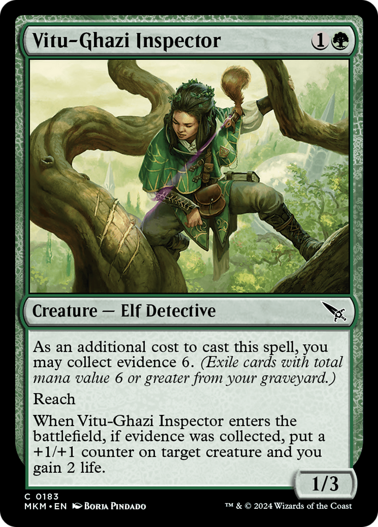 Vitu-Ghazi Inspector [Murders at Karlov Manor] Magic: The Gathering