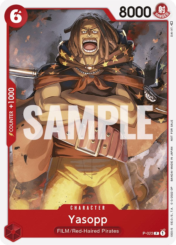 Yasopp (One Piece Film Red) [One Piece Promotion Cards] Bandai