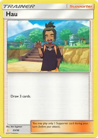 Hau (23/30) [Sun & Moon: Trainer Kit - Alolan Raichu] Pokémon